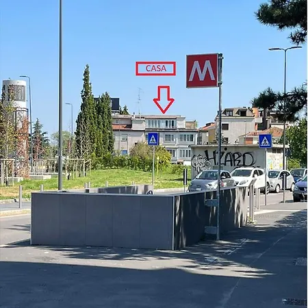 Bilocale Metro 4 - Linate Airport E Duomo 10 Min * Milan